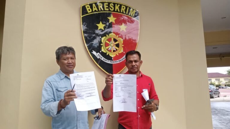LMP Sultra Adukan Kades Tadoloiyo Konut Terkait Dugaan Ilegal Loging