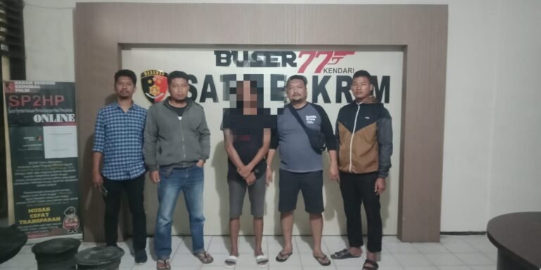 Seorang Residivis Pelaku Penganiayaan dan Pengancaman Diamankan Polresta Kendari