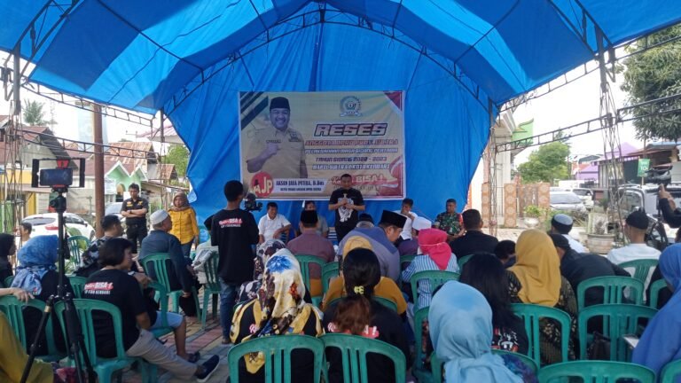 AJP Turun Reses Serap Aspirasi Masyarakat Kadia Kota Kendari dan Bakal Tindaklanjuti