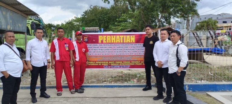 Antisipasi Penyalahgunaan BBM Subsidi, Ditreskrimsus Polda Sultra Berikan Himbauan