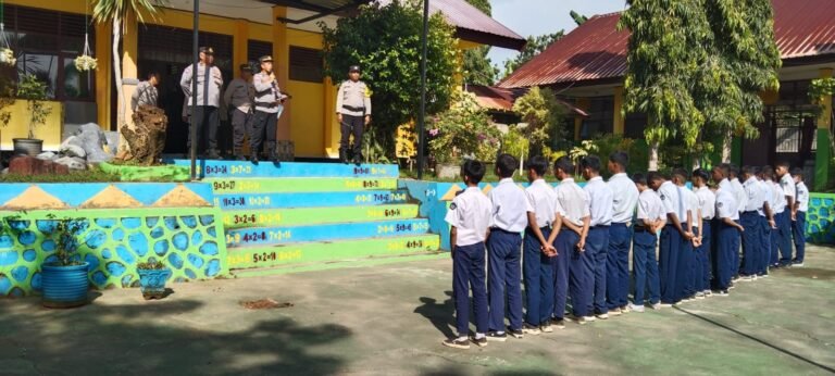 Razia Sajam di SMPN 8 Kendari, Polresta Kendari Dapati 3 Buah Anak Busur
