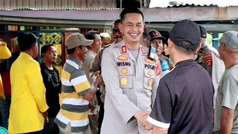 Jemput Keluhan Warga, Kapolres Konsel : Ayo Kita Galakan Kembali Pos Kamling