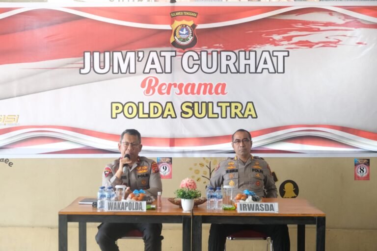 Warga Ranomeeto Adukan Persoalan Balap Liar hingga Sengketa Tanah, Wakapolda Sultra: Kita Dengar Langsung dan Bakal Tindaklanjuti Keluhan