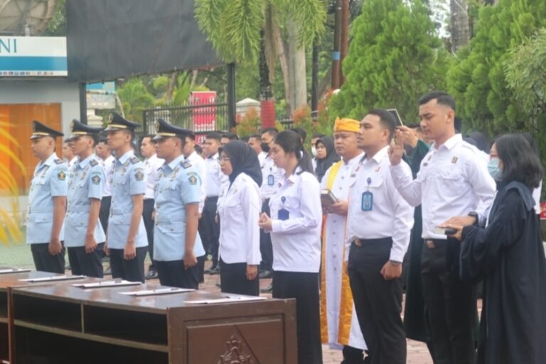 Lantik 85 CPNS, Kakanwil Kemenkumham Sultra: Tunjukkan Komitmen dan Tanggung Jawab Moral