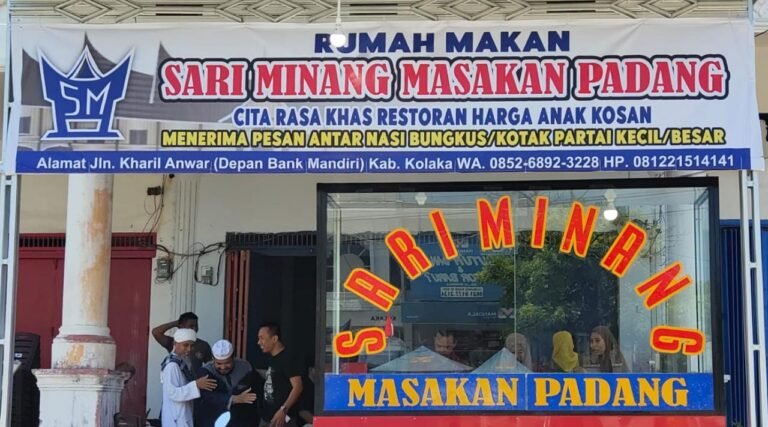 Usung Harga Anak Kos-kosan Rasa Restoran, RM Sari Minang Masakan Padang Buka Perdana di Kolaka