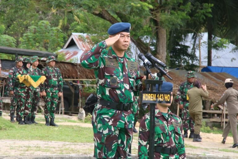 TMMD 116 Laonti Kodim 1417 Kendari Resmi Ditutup