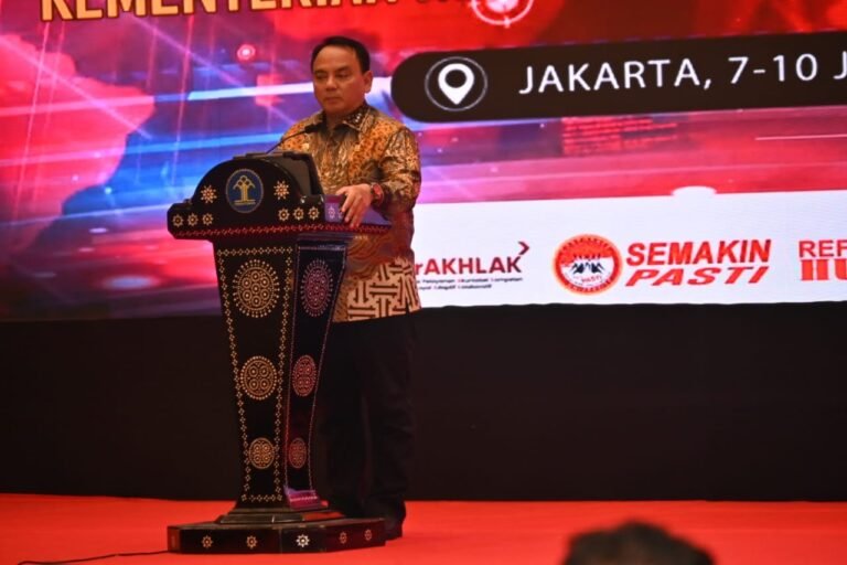 Komitmen Tingkatkan Kualitas SDM, Kemenkumham Gelar Raker Kepegawaian