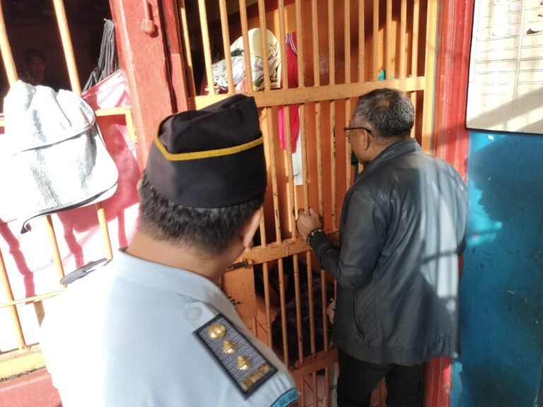 Pastikan Layanan Humanis, Kakanwil Kemenkumham Sultra Sidak ke Lapas Kelas II A Bau-bau