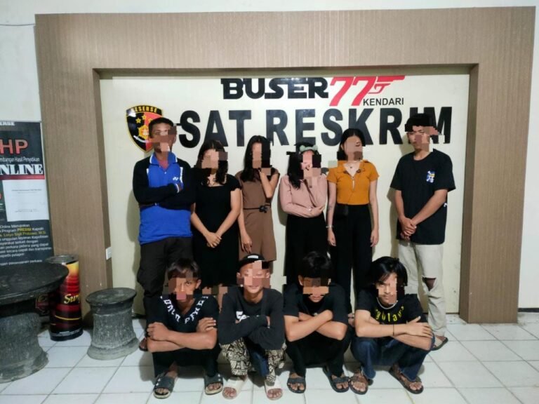 Polisi Amankan Lima Pelaku di Salah Satu Hotel di Kendari Gegara Terlibat Bisnis Prostitusi