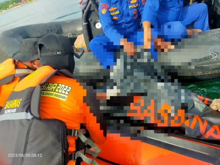 Lompat di Jembatan Teluk Kendari, KPP Kendari Temukan Korban dalam Keadaan Meninggal Dunia