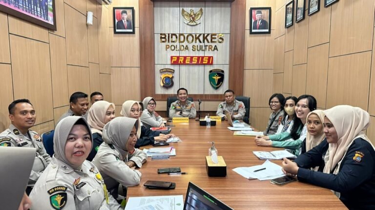 Bakal Tingkatkan Akreditasi, Tim Akreditasi Akan Melaksanakan Survei Klinik Pratama Polda Sultra