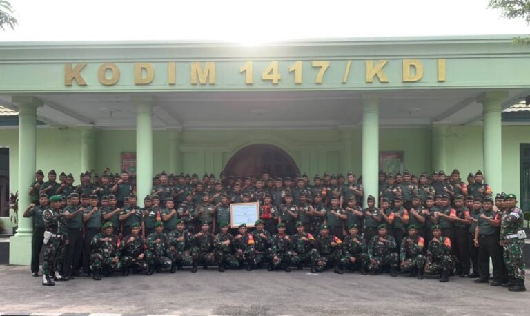 Raih Juara Pertama Lomba Karya Jurnalistik TMMD ke 116, Dandim 1417 Kendari: Juara ini Kerja Keras Kita Bersama