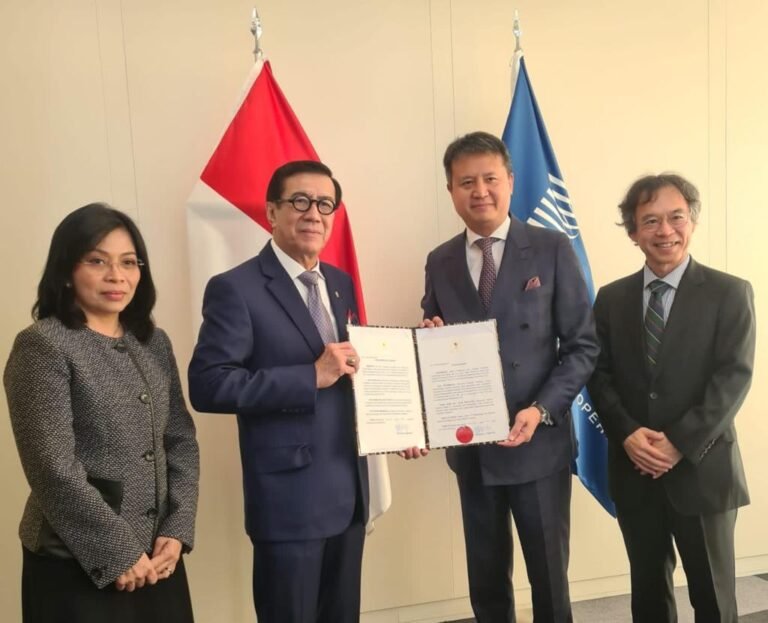 Majukan Kekayaan Intelektual Indonesia, Menkumham Hadiri Sejumlah Pertemuan Bilateral Penting pada Sidang WIPO