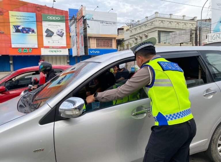 Dua Hari Gelar Operasi Patuh Anoa, Satlantas Polresta Kendari Temukan 492 Pelanggaran