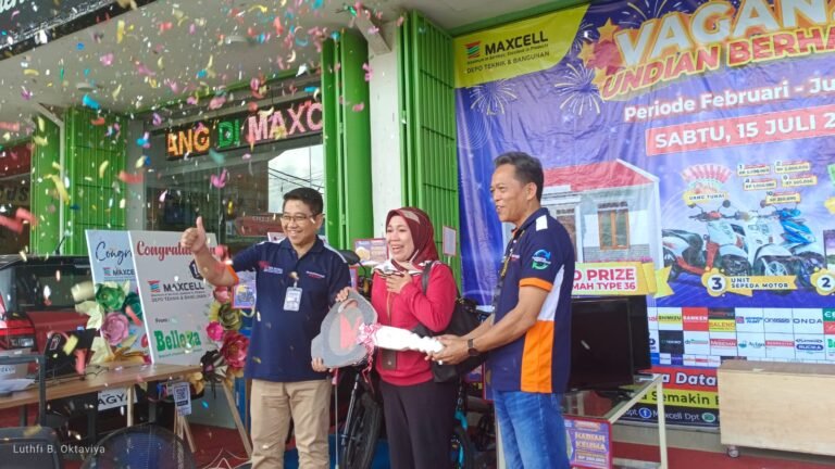 Maxcell Depo Teknik dan Bangunan Gelar Vaganza Undian Berhadiah, Banyak Hadiah Menarik Dibagikan
