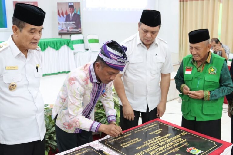 Kakanwil Kemenag Sultra Launching Kampung Moderasi Beragama di Konawe Utara