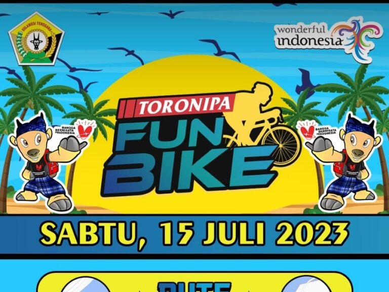 Dorong Kegiatan Ekonomi Kreatif, Dispar Sultra Bakal Gelar Toronipa Fun Bike