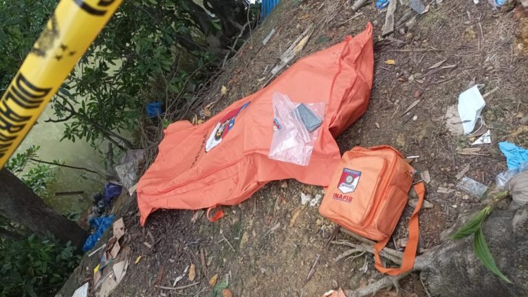 Sesosok Mayat Laki-laki Ditemukan Warga di Belakang Kali RSUD Kota Kendari