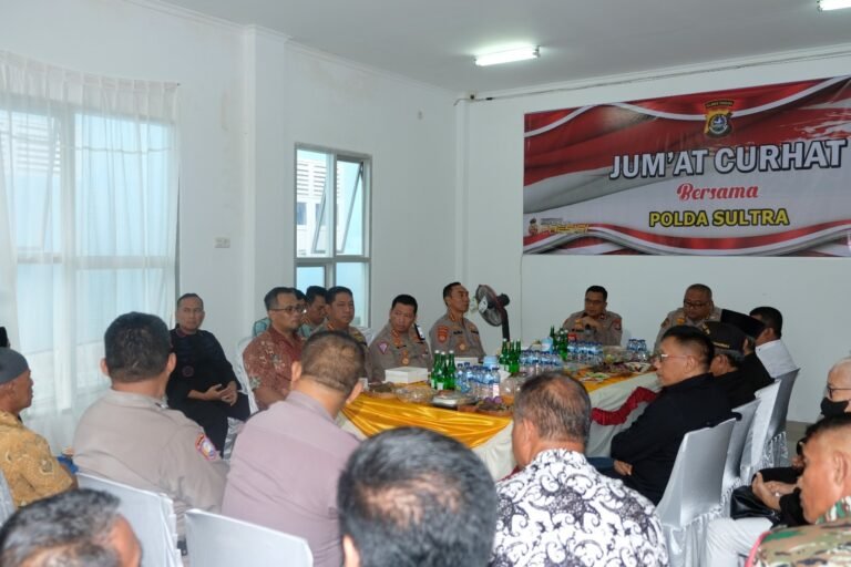 Polda Sultra Perkuat Langkah Antinarkoba di Kelurahan Kampung Salo