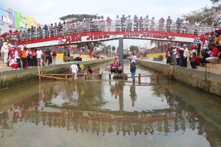 Launching Semarak Bulan Kemerdekaan  RI Dandim Kendari Dukung Program Pemerintah