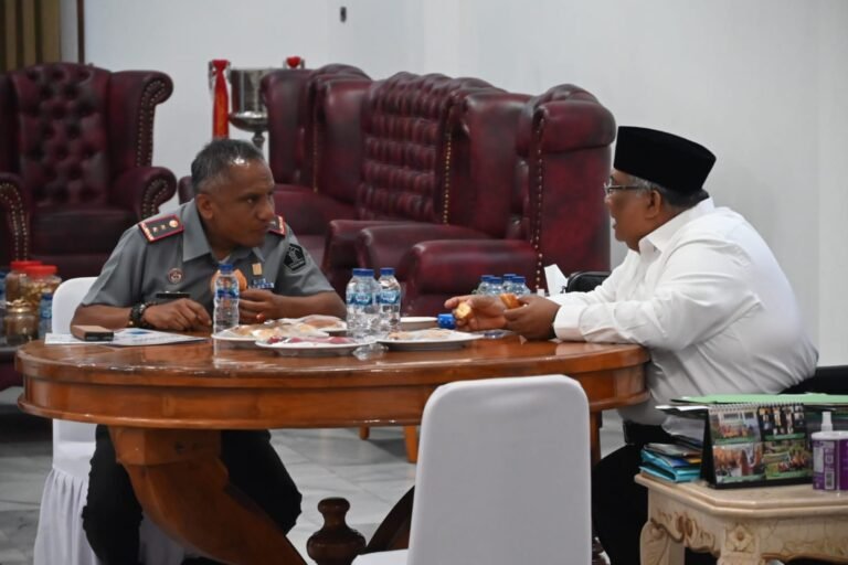 Kakanwil Kemenkumham Sultra Koordinasi dengan Gubernur terkait Pemberian Remisi