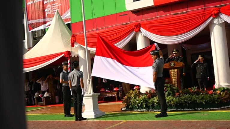 Menkumham Sampaikan 5 Pesan pada Upacara Peringatan HUT Kemenkumham ke 78 di Sultra