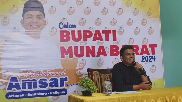 La Ode Muhammad Amsar Nyatakan Kesiapannya Maju di Pilkada Muna Barat