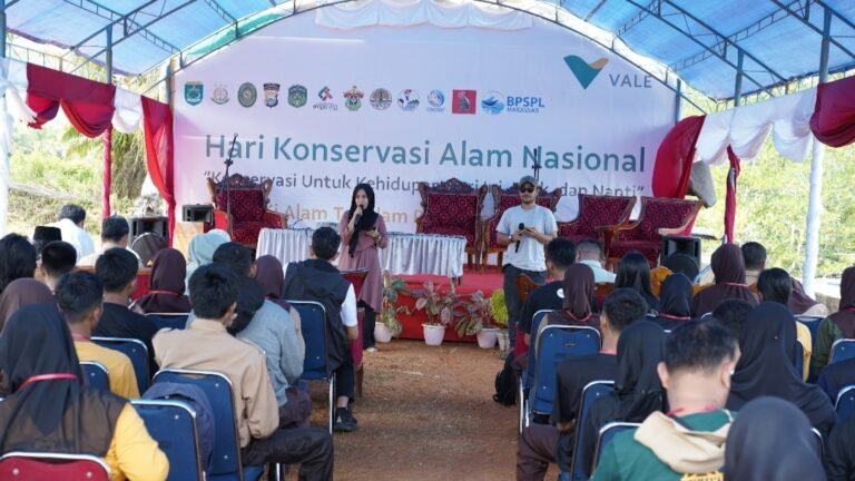 Rayakan Hari Konservasi, PT Vale Tumbuhkan Kepedulian Lingkungan pada Generasi Muda