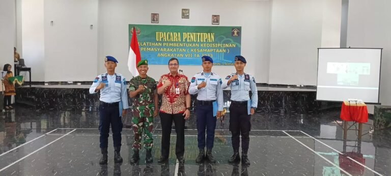 Diklat Kesamaptaan, Pegawai Rutan Unaaha Sabet Dua Penghargaan Sekaligus
