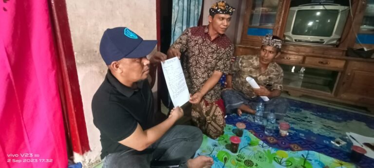 PT. Tunggala Prima Teknik Berikan Santunan Terhadap Keluarga Korban