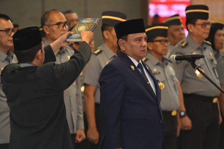Dulu Berstatus Anggota Polri, Kini Sekjen Kemenkumham Dilantik jadi ASN