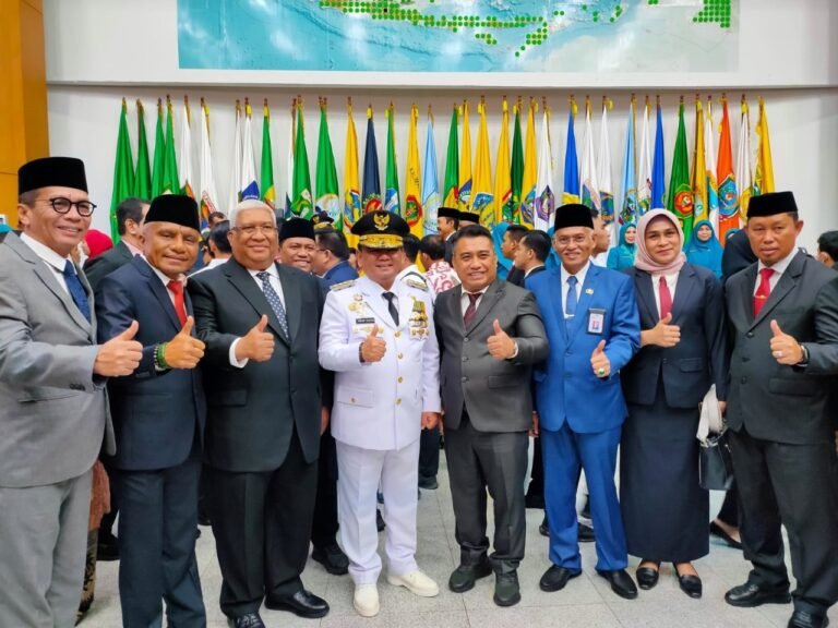 Kakanwil Kemenkumham Sultra Hadiri Pelantikan PJ Gubernur Sultra