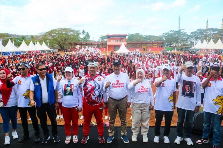 Konsistensi La Ode Barhim Bersama DPD Gerindra Sultra Menangkan Prabowo Subianto sebagai Presiden