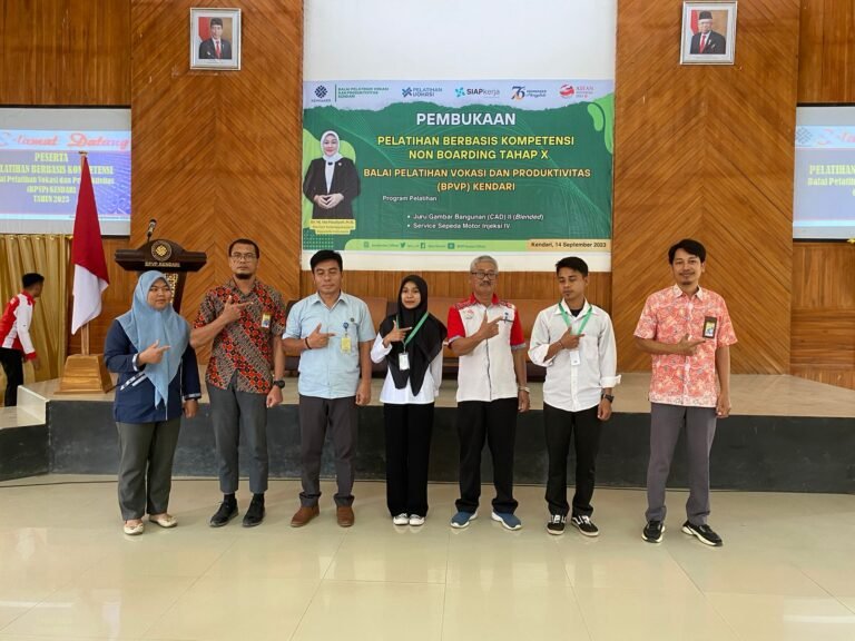 BPVP Kendari Kembali Buka Dua Paket Program Pelatihan