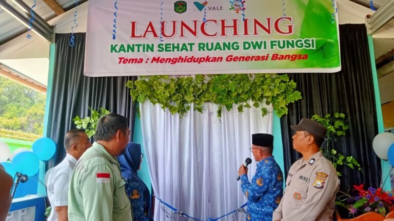 Spirit Keswadayaan Orang Tua Siswa dan  Sinergi PT Vale Hadirkan Kantin Sehat Sekolah Dasar