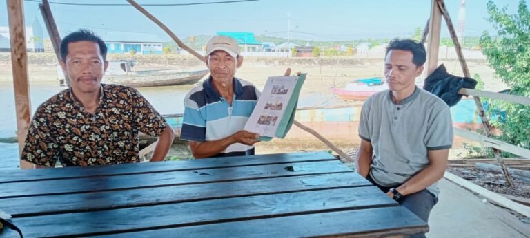 Ini Penjelasan Kades Langara Indah Konkep Soal Pengerjaan Rabat Jalan