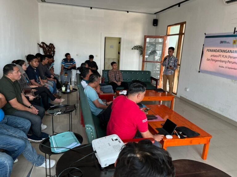 Bangun Infrastruktur Kelistrikan yang Andal, PLN Siap Suplai Listrik untuk 580 Pelanggan Perumahan di Kabupaten Kolaka