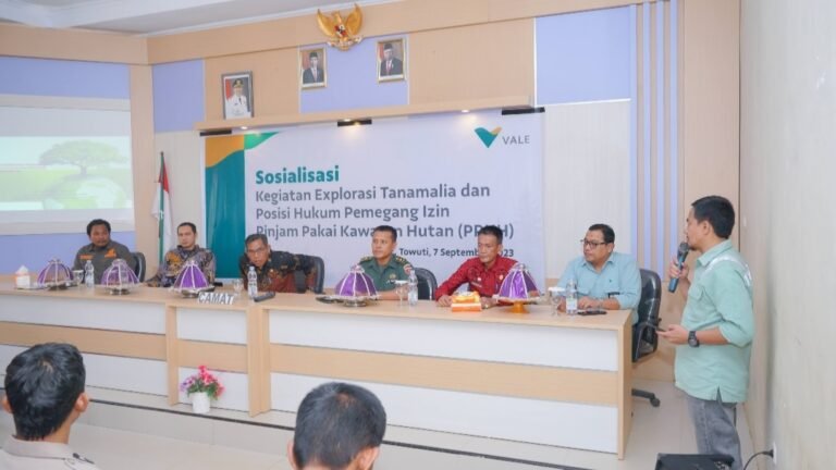 PT Vale Sosialisasi Eksplorasi Blok Tanamalia bersama Masyarakat