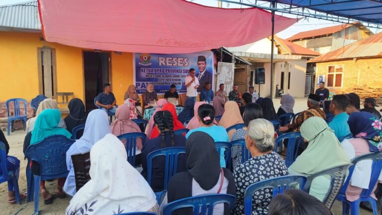 Abdurrahman Shaleh Gelar Reses di Mandonga, Ini Penyampaiannya