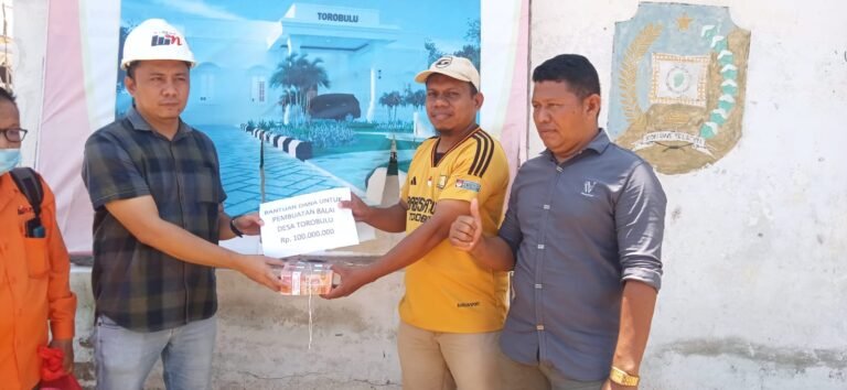 Komitmen PT WIN Berdayakan Masyarakat Lingkar Tambang, Bantu Pembangunan Kantor Desa, Rumah Ibadah hingga Fasilitas Air Bersih