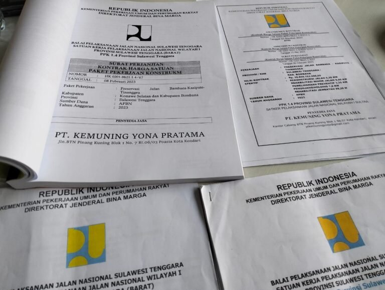Diduga Berbuat Sewenang-wenang, PT Kemuning Yona Pratama Sesalkan Tindakan Oknum PPK BPJN Sultra