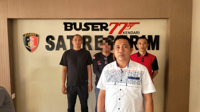 Diduga Ancam Warga Gunakan Senpi, Polresta Kendari Amankan Seorang Trader Nikel