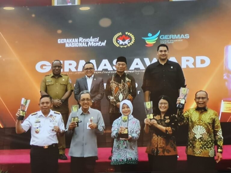 Kemenkumham Kembali Raih Penghargaan, Terbaik Kedua dalam Penghargaan Germas Award Tahun 2023