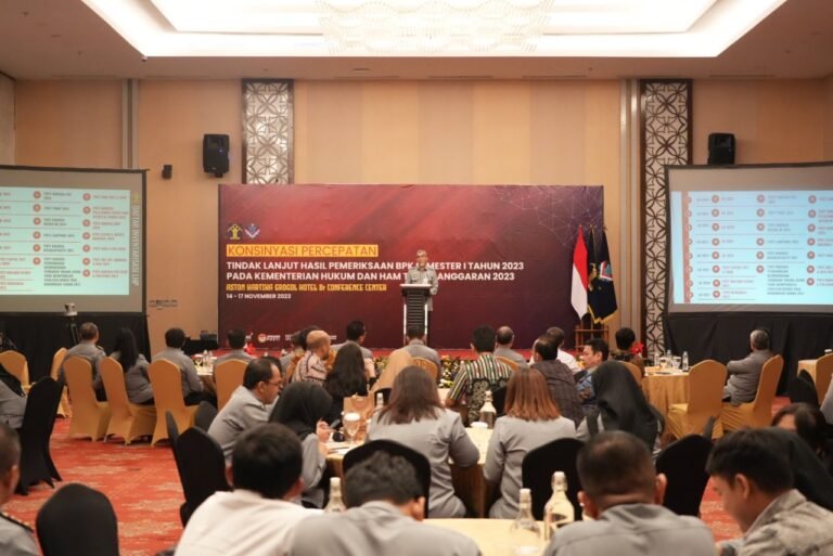 Kemenkumham Bakal Tindaklanjuti Temuan BPK