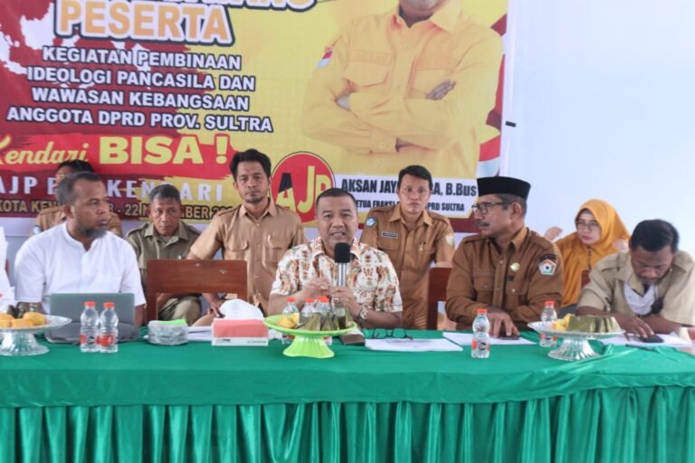 AJP Sambangi Dua SMA di Kota Kendari Sosialisasikan Wawasan Kebangsaan