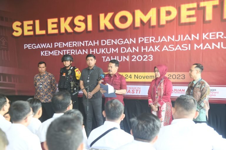 Calon PPPK Kemenkumham Jalani Seleksi Kompetensi
