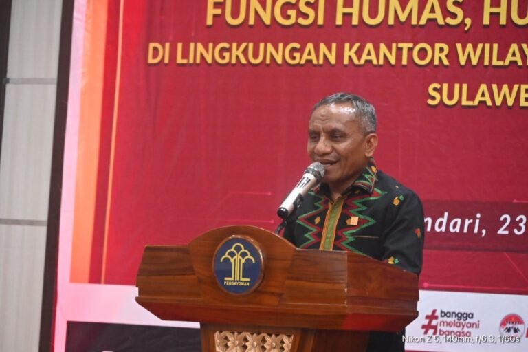 Tingkatkan Fungsi Humas, Hukum dan Kerja Sama, Jajaran Kanwil Kemenkumham Sultra Lakukan Pembinaan dan Penguatan