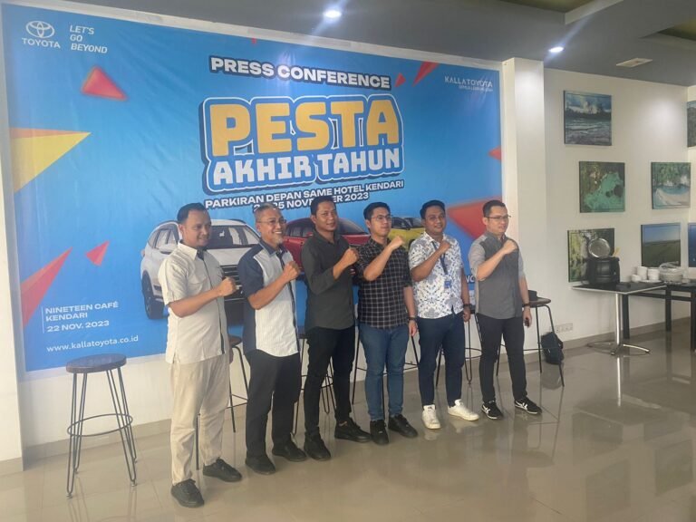 Kalla Toyota Kendari Hadirkan Pesta Akhir Tahun, Dapatkan Beragam Promo Spesial Beli Mobil Impian
