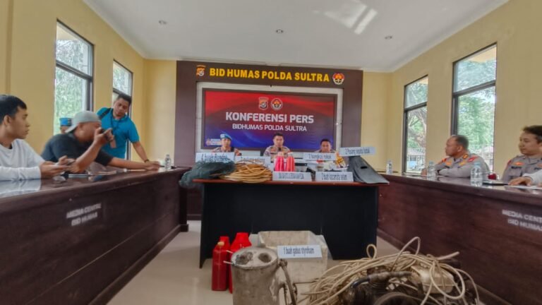 Komitmen Polda Sultra Tuntaskan Perkara Insiden Penembakkan Nelayan di Laonti Konsel
