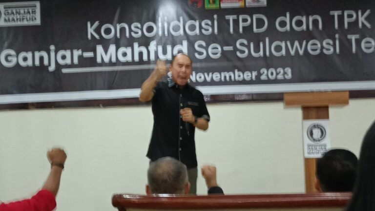 Susun Strategi Pemenangan Ganjar Mahfud di Sultra, Andi Sumangerukka Pimpin Konsolidasi TPD